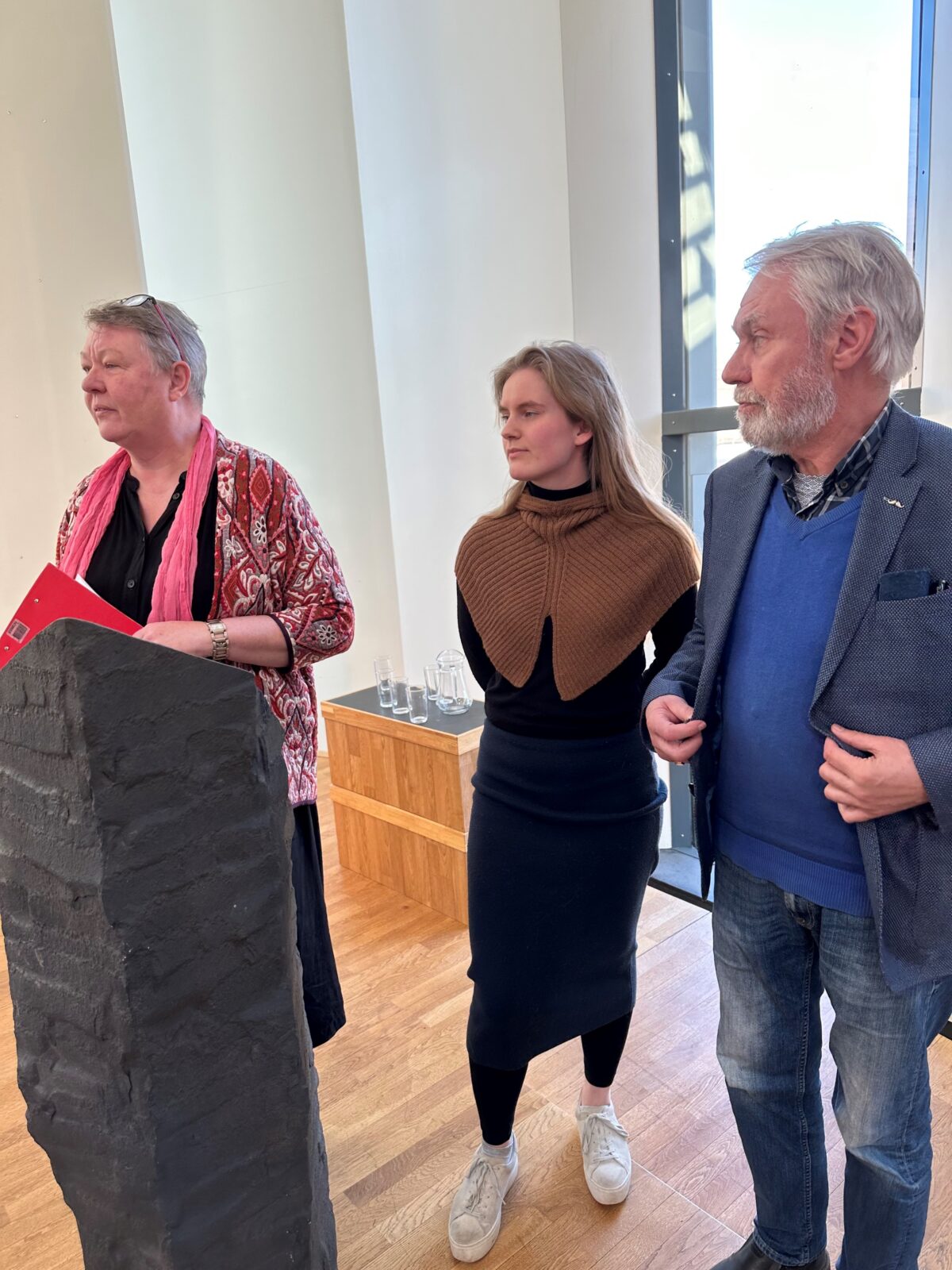 Dómnefndin tilkynnti úrslitin