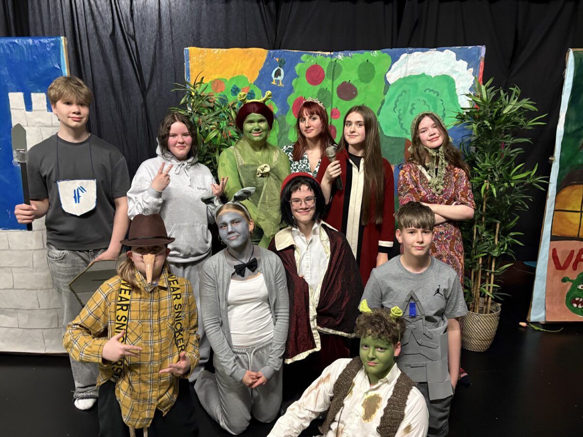 Nemendur í Tálknafjarðarskóla